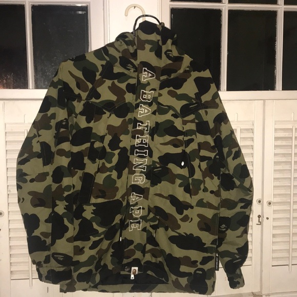 a bathing ape bubble jacket